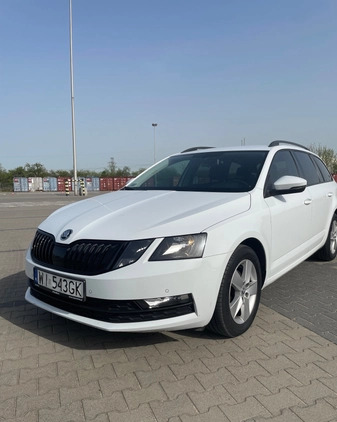 Skoda Octavia cena 49900 przebieg: 160000, rok produkcji 2017 z Zamość małe 137